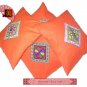 Unique 100% Handsewn Tribal Embroidery Sofa Couch Cushion Pillow Cover #204 Pair
