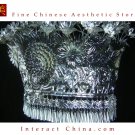 Silver Tiara Vintage Costume Tribal Jewelry 100% Handcrafted Jewellery Art #101M