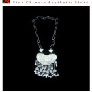 Silver Pendant Vintage Costume Tribal Jewelry 100% Handcrafted Jewellery Art #104S