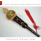 Yunnan Chinese Bamboo Hulusi Flute Woodwind #101 + Case + How to Play Guide