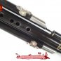 Ebony 3 Octaves Chinese Hulusi Flute Woodwind #107 + Case + How to Play Guide