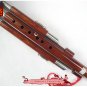 Sandalwood Cloisonne 3 Octaves Hulusi Flute Woodwind #108B + Case + How to Play Guide