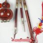 Premium Sandalwood 3 Octaves Hulusi Flute Woodwind #110 + Case + How to Play Guide