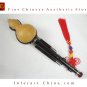 Ebony 3 Octaves 9 Holes 13 Notes Chinese Hulusi Flute Woodwind Pro Level #113