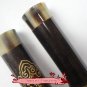 Bamboo Bawu Flute Ba Wu Pipe Woodwind Detachable #102 + Case + How to Play Guide