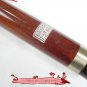 Sandalwood Bawu Flute Ba Wu Pipe Woodwind Detachable #103 + Case + How to Play Guide