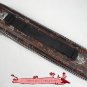 Ebony Bawu Flute Ba Wu Pipe Woodwind Detachable #104 + Case + How to Play Guide