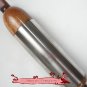 Sandalwood Bawu Flute Ba Wu Pipe Woodwind Vertical #105 + Case + How to Play Guide