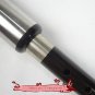Ebony Bawu Flute Ba Wu Pipe Woodwind Vertical #106 + Case + How to Play Guide