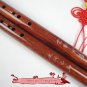 Premium Sandalwood Bawu Flute Chinese Ba Wu Pipe Woodwind Dual Pipe #107 - Pro Level