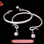 Tribal Silver Cuff Bracelet Chinese Ethnic Hmong Miao Jewelry #201 Unique Handmade