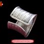 Tribal Silver Cuff Bracelet Chinese Ethnic Hmong Miao Jewelry #202 Unique Handmade