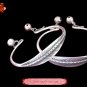 Tribal Silver Cuff Bracelet Chinese Ethnic Hmong Miao Jewelry #225 Unique Handmade
