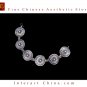 Tribal Silver Cuff Bracelet Chinese Ethnic Hmong Miao Jewelry #232 Unique Handmade
