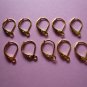 Goldplated Metal Leverback Earwires
