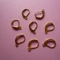 Goldplated Metal Leverback Earwires