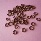 Copper Color Metal Jump Rings  4mm