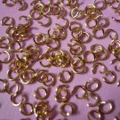 Goldplated Open Jump Rings 4mm