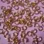 Goldplated Open Jump Rings 4mm