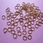 Goldplated Open Jump Rings 7mm