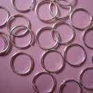 Silverplated Open Jump Rings 12mm