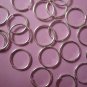 Silverplated Open Jump Rings 12mm