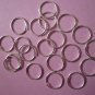 Silverplated Open Jump Rings 12mm