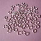Silverplated Open Jump Rings 3mm