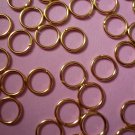Goldplated Open Jump Rings 8mm