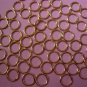 Goldplated Open Jump Rings 8mm