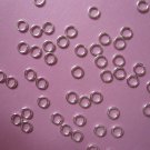 Silverplated Open Jump Rings 4mm