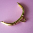 Gold Color Metal Half Round Purse Frame