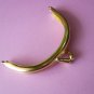 Gold Color Metal Half Round Purse Frame