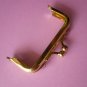 Gold Color Metal Half Rectangular Purse Frame