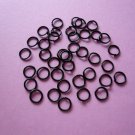 Black Jump Rings 6mm