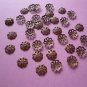 Copper Color Flower Filigree Bead Cap 6mm