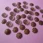 Copper Color Flower Filigree Bead Cap 6mm