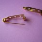 Goldplated Metal Brooch Bar Pin Backs *26mm or 1inch*