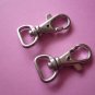 Silverplated Metal Swivel Lobster Clasps 6pcs