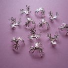 Silverplated Filigree Bead Cap 13mm