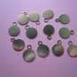 Silverplated Metal Tag for Cabochon 10mm