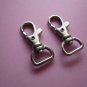Silverplated Metal Swivel Lobster Clasps 10pcs