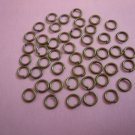Bronze Color Metal Jump Rings 4mm