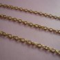 Gold Color Metal Oval Link Chain *3 Feet*