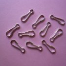 Small Lanyard Snap Clip Hooks Silver Colour 19mm