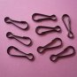 Lanyard Snap Clip Hooks Dark Black Nickel 24mm