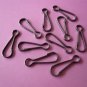 Lanyard Snap Clip Hooks Black Nickel 24mm