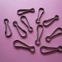 Lanyard Snap Clip Hooks Black Nickel 24mm