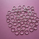 Silverplated Jump Rings 6mm (50pcs)