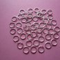 Silverplated Jump Rings 6mm (50pcs)